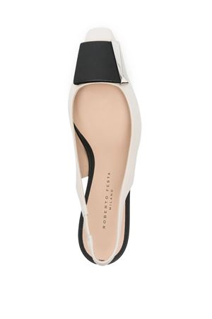 Pumps Arienne in pelle di vitello écru ROBERTO FESTA | ARIENNEOFFWHITE